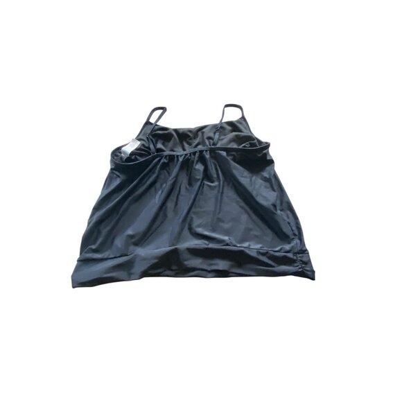Time And Tru 2 Piece Tankini Snd Swim Skirt Set Black Size XL Beach Summer Cute - Picture 8 of 16